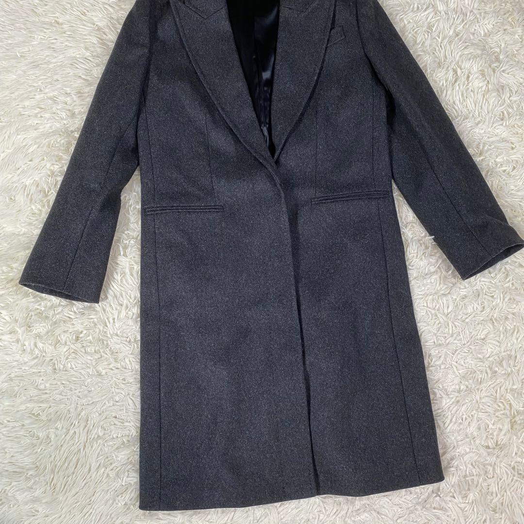 ドルチェ＆ガッパーナ　ウール　ロングコート　マニッシュ　イタリア製　D&G