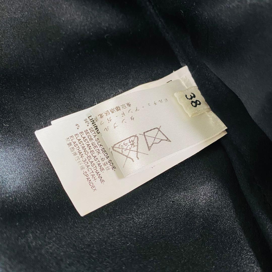 ドルチェ＆ガッパーナ　ウール　ロングコート　マニッシュ　イタリア製　D&G