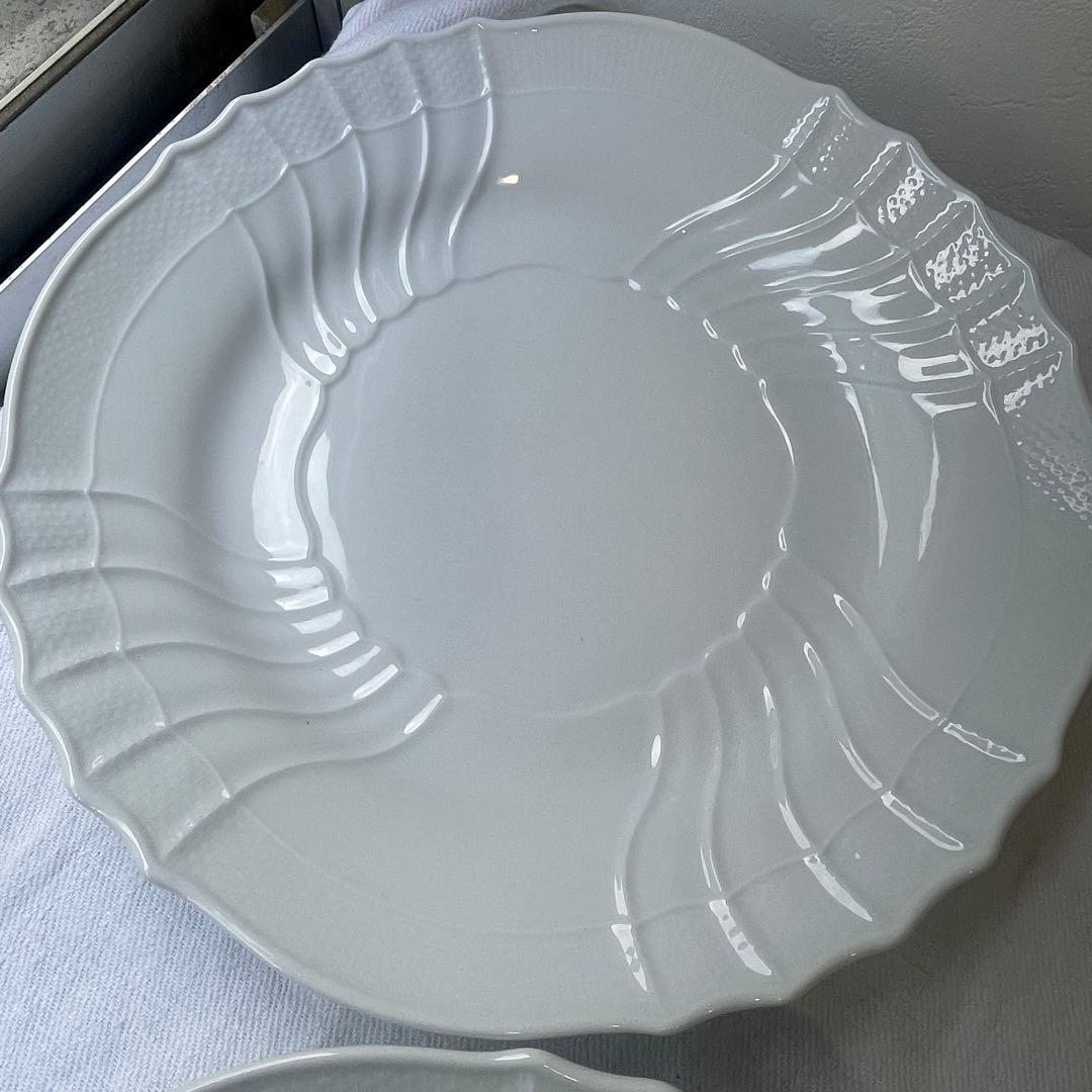 リチャードジノリ　ベッキオホワイト　大皿33cm プレート　2セット