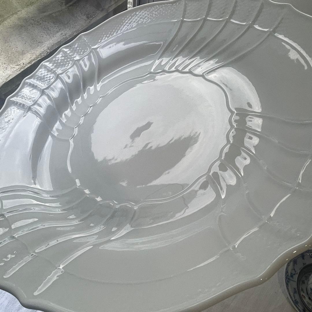 リチャードジノリ　ベッキオホワイト　大皿33cm プレート　2セット