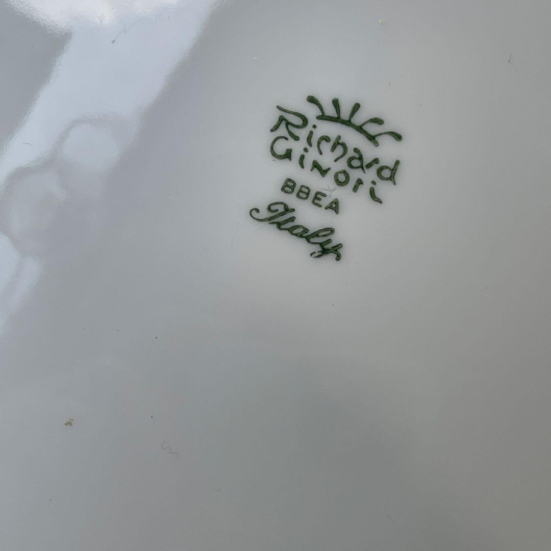 リチャードジノリ　ベッキオホワイト　大皿33cm プレート　2セット