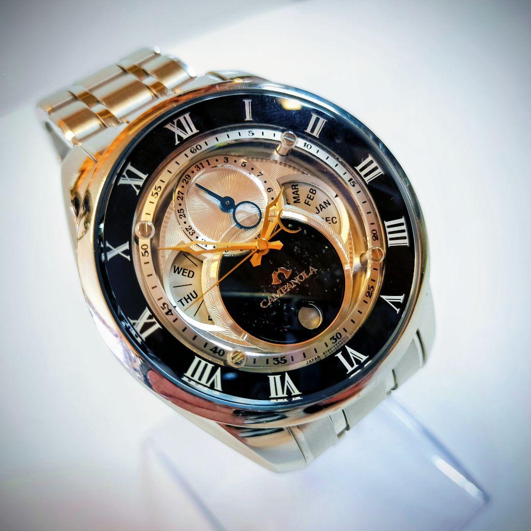 【ゴールドの三針カスタム】CITIZEN カンパノラCAMPANOLA 天彩星