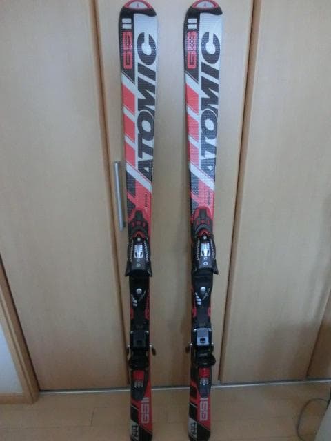 ATOMIC GSⅡ ジュニアカービングスキー 板 ビンディング・ストック付