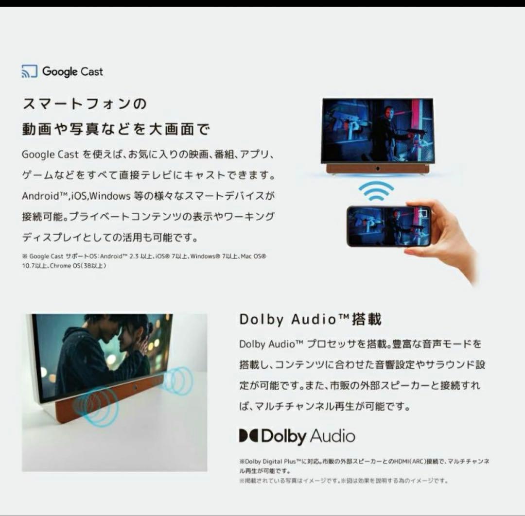 ORION オリオン ポータブルスマートディスプレイ 24V型