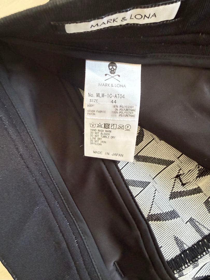 マークアンドロナ　ジャージ仕様ゴルフパンツ