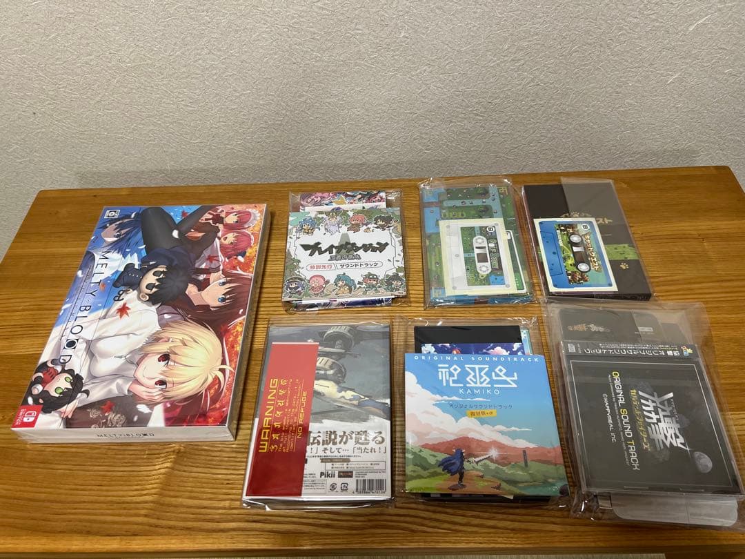 Switchソフト　斑鳩　メルティブラッド　B-SIDE GAMES 7本セット