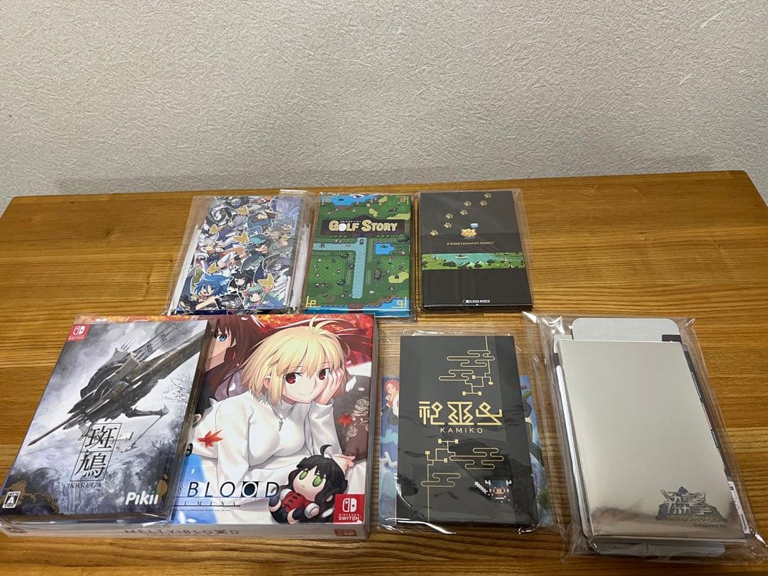 Switchソフト　斑鳩　メルティブラッド　B-SIDE GAMES 7本セット