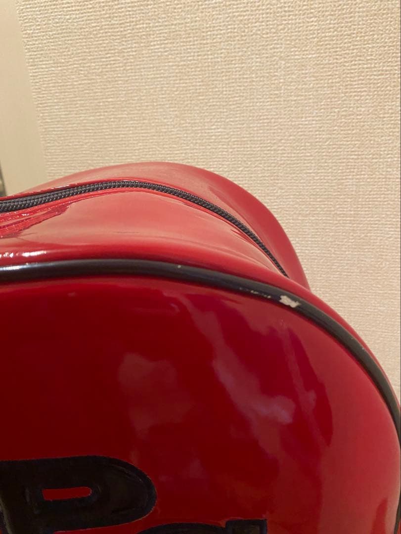 ち*も様 PEARLY GATES ゴルフバッグ 89 レッド/ネイビー