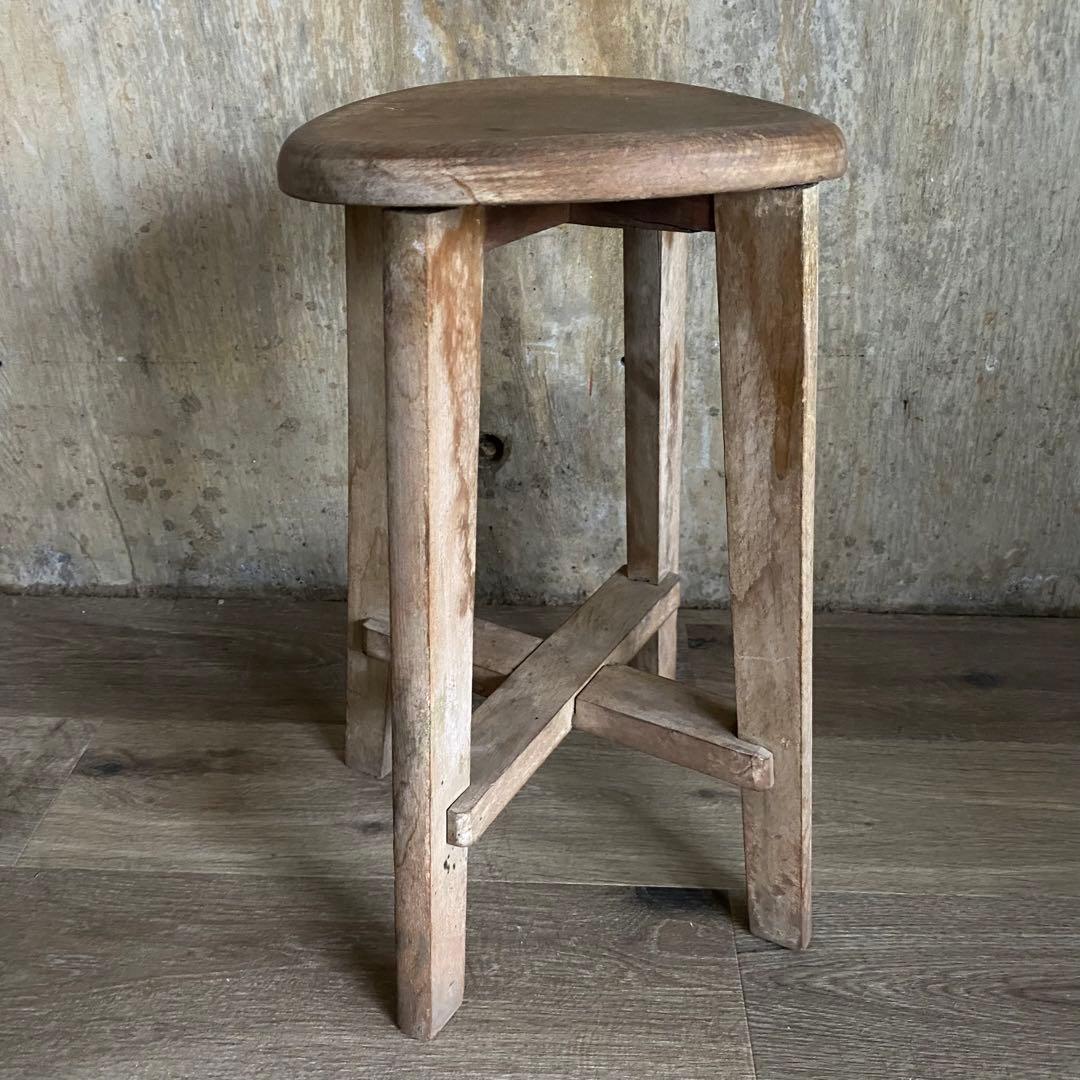 ヴィンテージ　スツール　古家具　アンティーク　レトロ