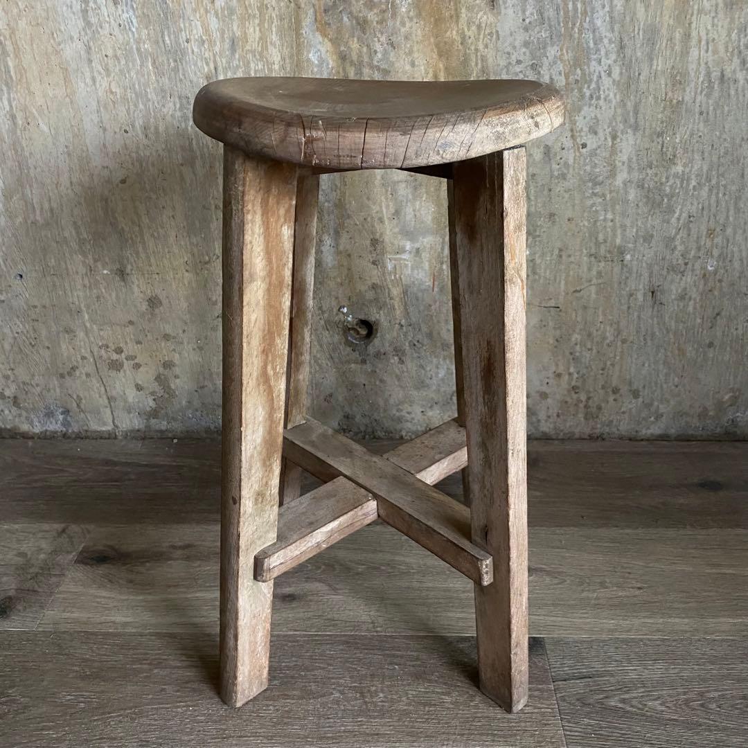 ヴィンテージ　スツール　古家具　アンティーク　レトロ