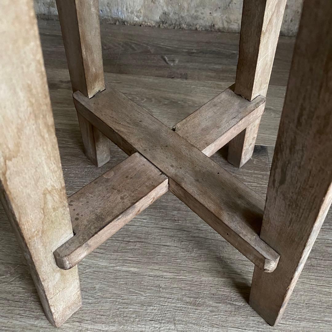 ヴィンテージ　スツール　古家具　アンティーク　レトロ