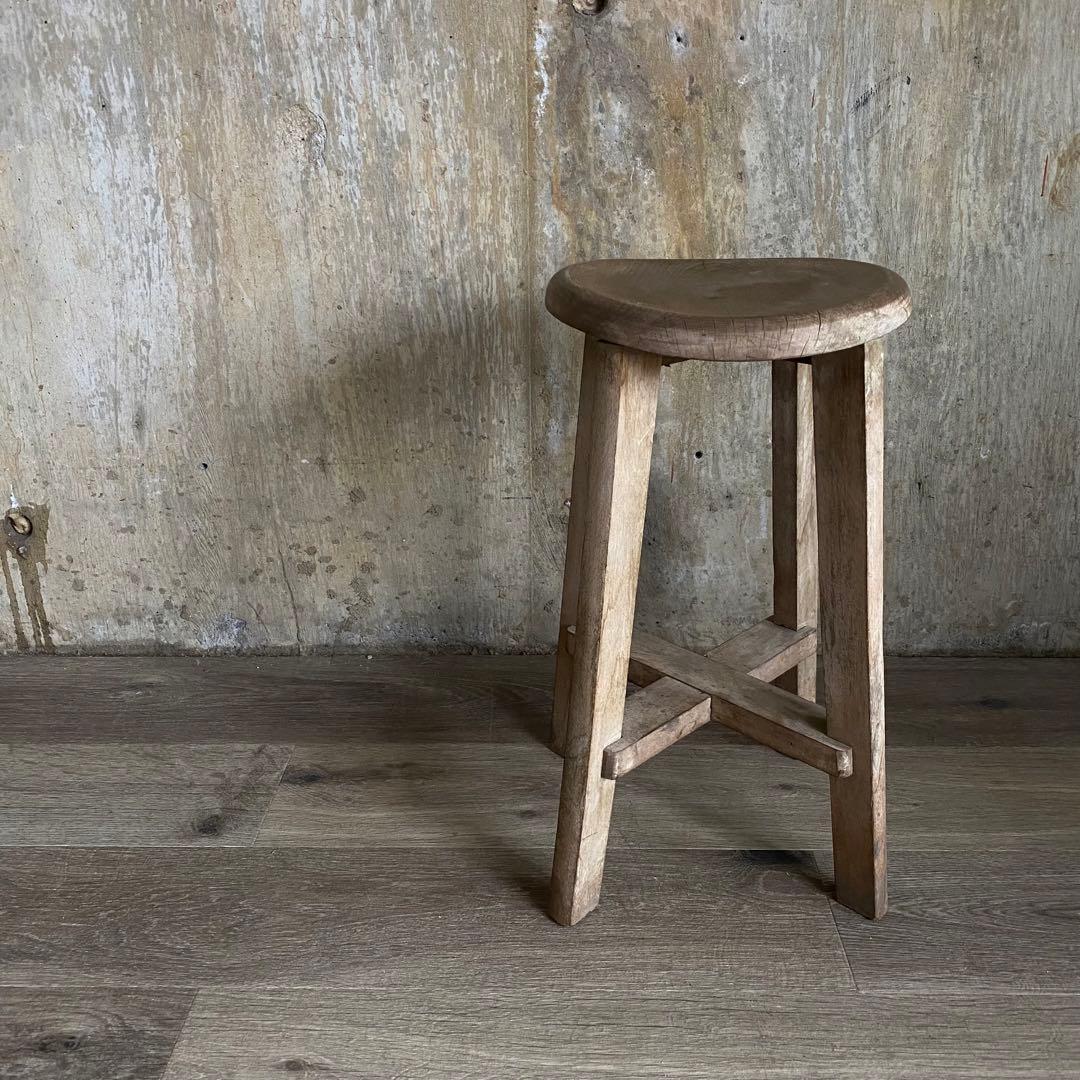 ヴィンテージ　スツール　古家具　アンティーク　レトロ