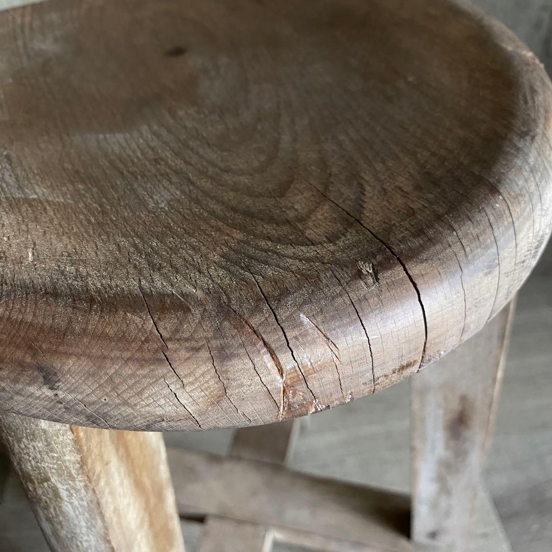 ヴィンテージ　スツール　古家具　アンティーク　レトロ