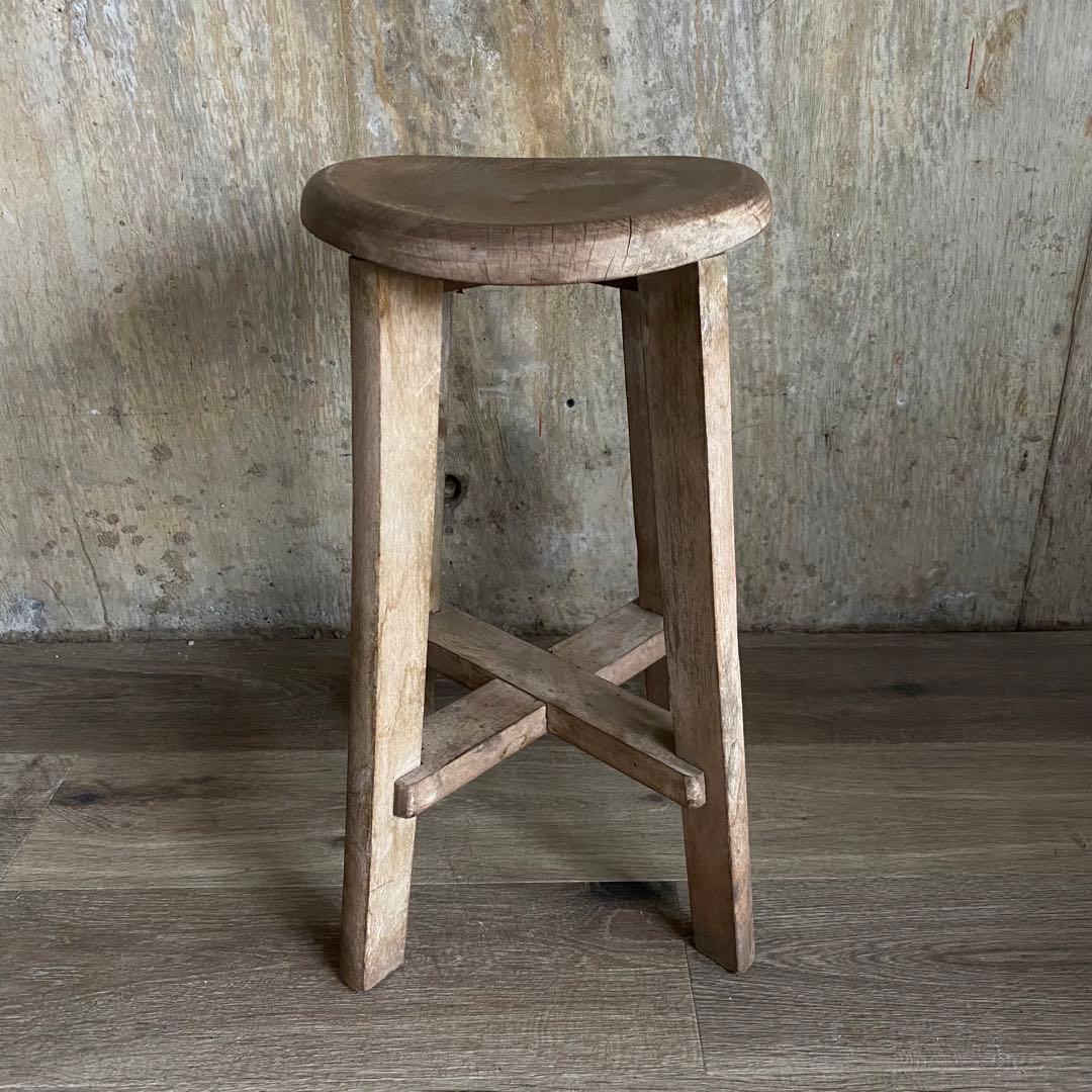 ヴィンテージ　スツール　古家具　アンティーク　レトロ