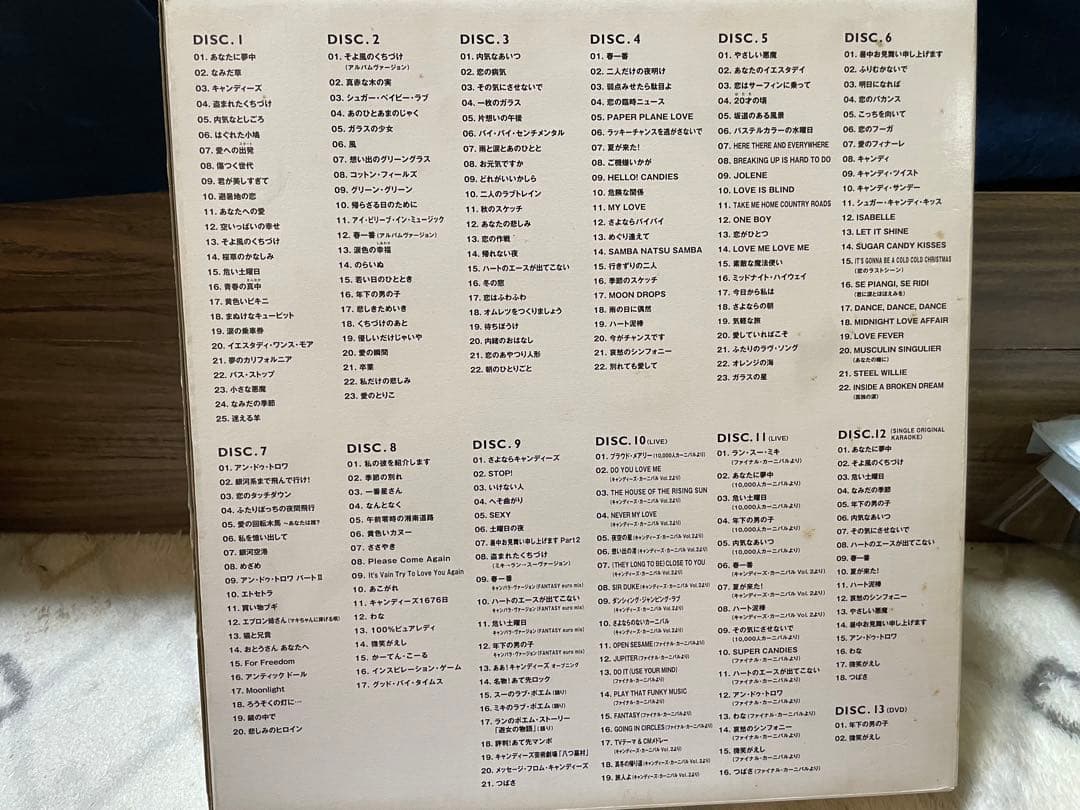 ⭐︎CANDIES PREMIUM⭐︎キャンディーズ30周年記念特別企画CD BOX