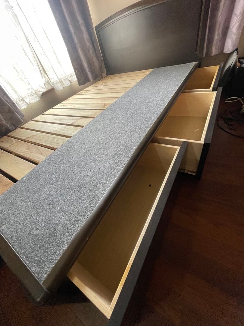 ⭐︎【破格】⭐︎組み立て簡単シモンズ　セミダブル定価20万　中古　分解発送