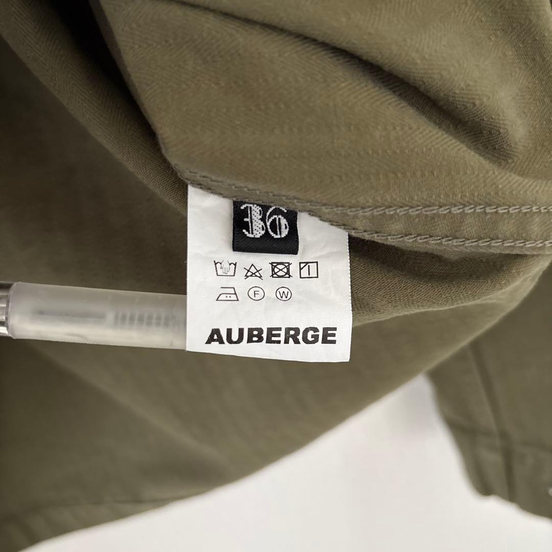 【別注】AUBERGE / M-43 ヘリンボーン ミリタリー シャツブルゾン