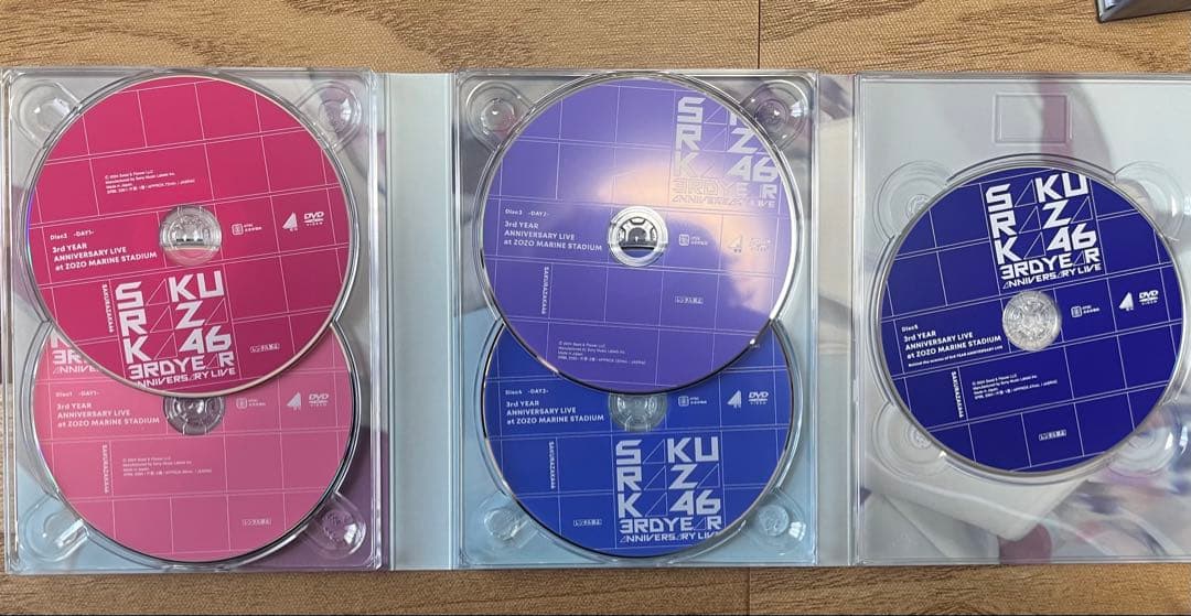 櫻坂46 DVD5枚セット