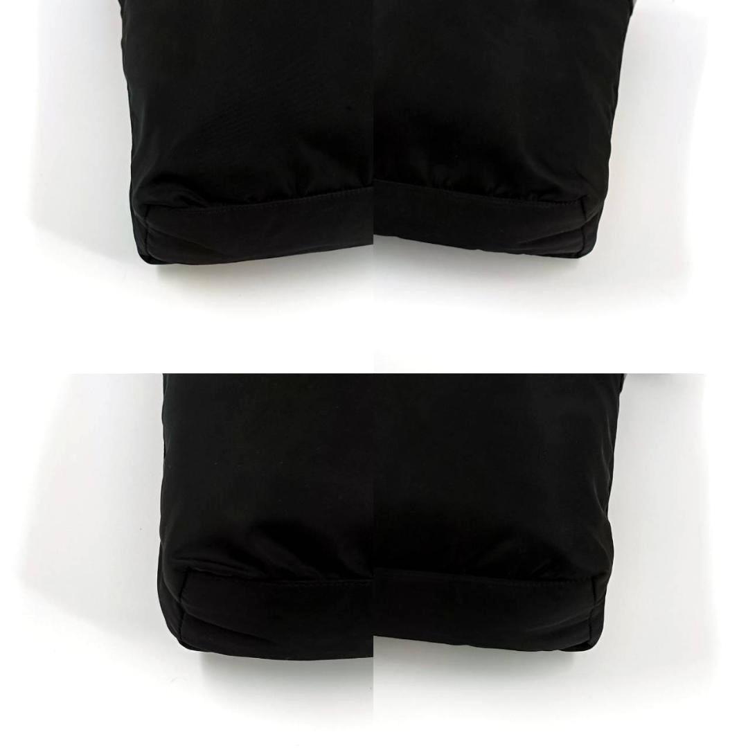 希少モデル✨ プラダ ワンショルダーバッグ 三角ロゴ　ナイロン　レザー 黒