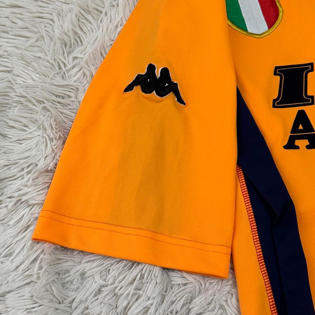 Kappa　セリエA　ASローマ　00’s　ユニフォーム　極美品　イタリア　刺繍