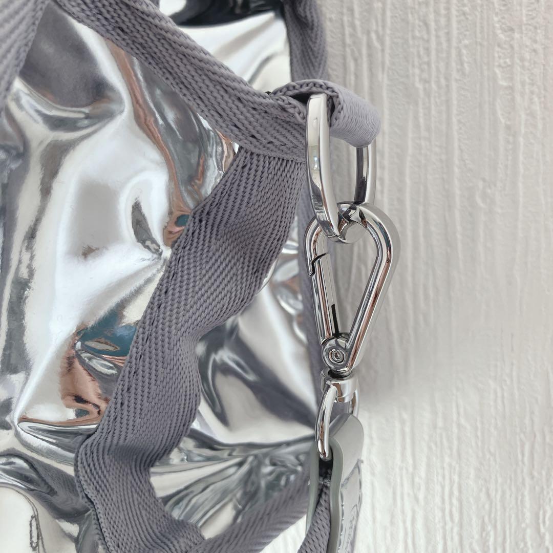 完売！美品レスポートサック2way ショルダー　ハンドバッグ　シルバー