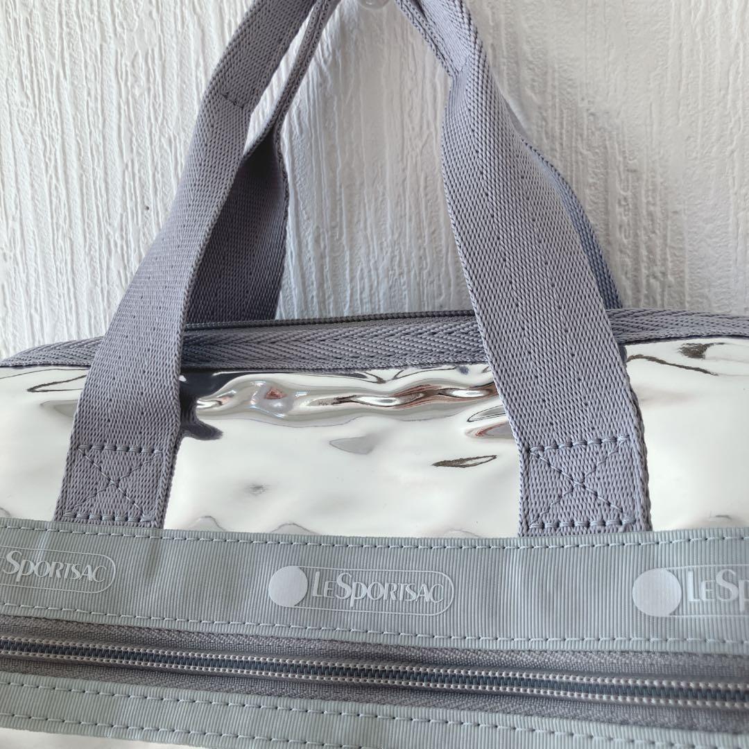 完売！美品レスポートサック2way ショルダー　ハンドバッグ　シルバー