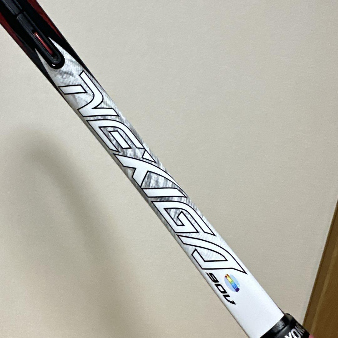 美品 YONEX NEXIGA90V 軽量 UL1 軟式テニスラケット