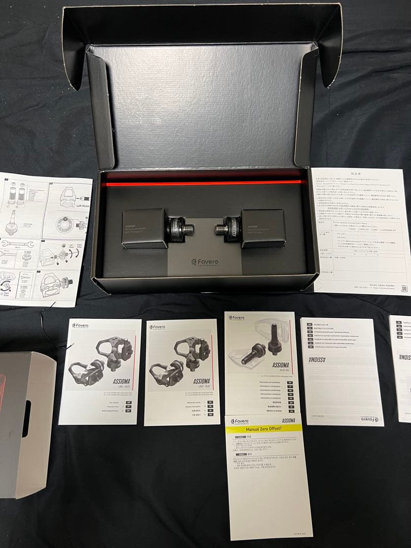 美品 Favero Assioma DUO-Shi パワーメーターパワーメータ