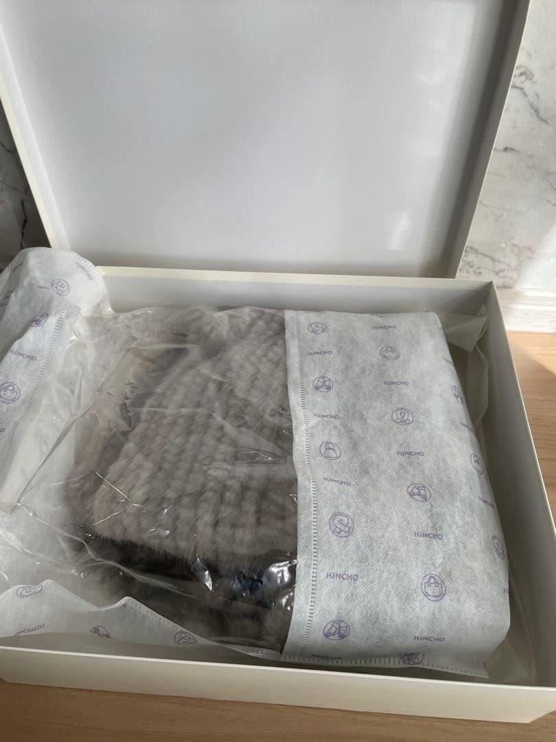 M*A様 【未使用】毛皮　ミンク　ストール　ショール　マフラー　小部産業