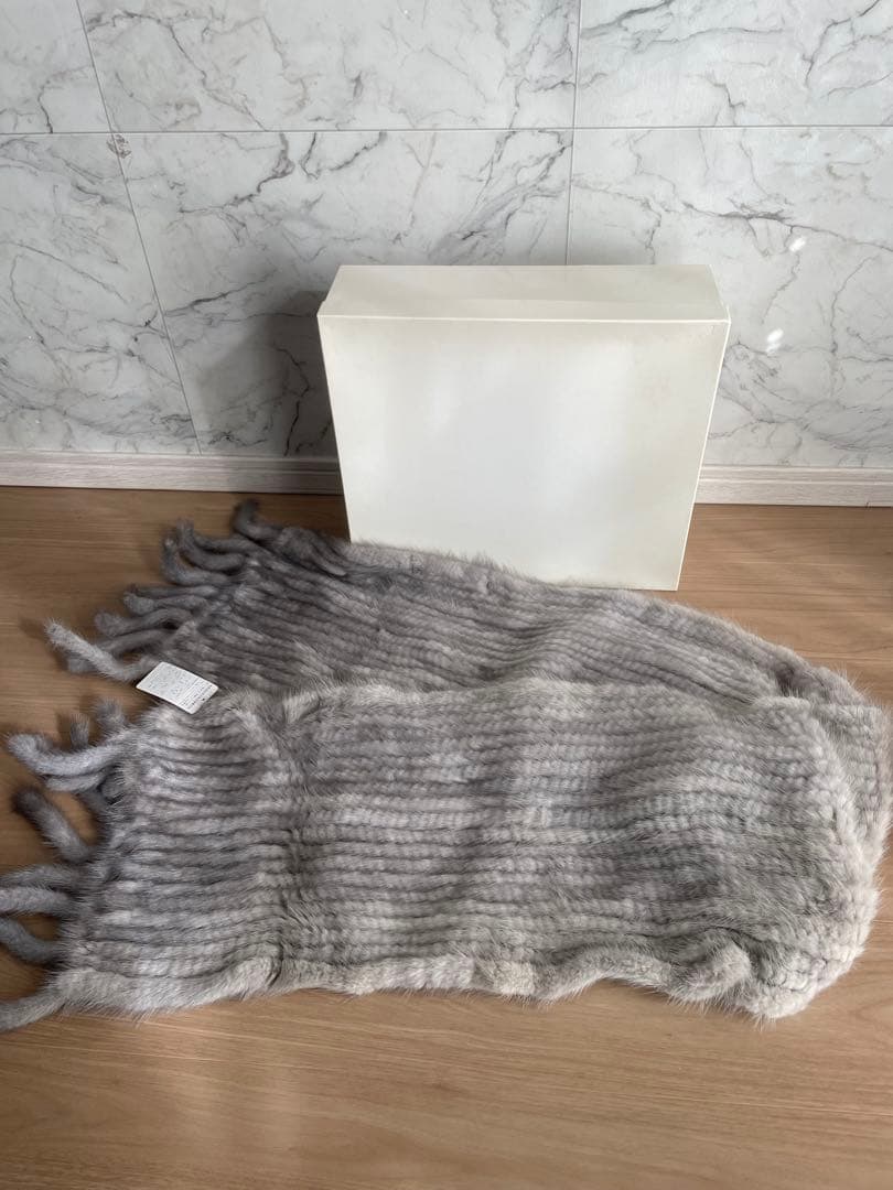 M*A様 【未使用】毛皮　ミンク　ストール　ショール　マフラー　小部産業