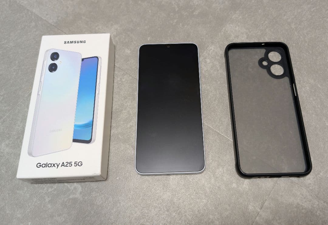 ケース付　Samsung Galaxy A25 5G