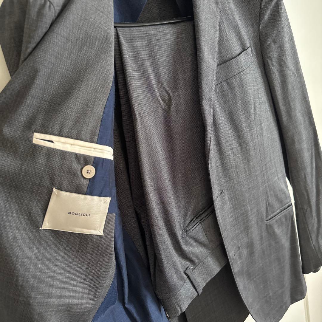 BOGLIOLI グレー　スーツジャケット 46