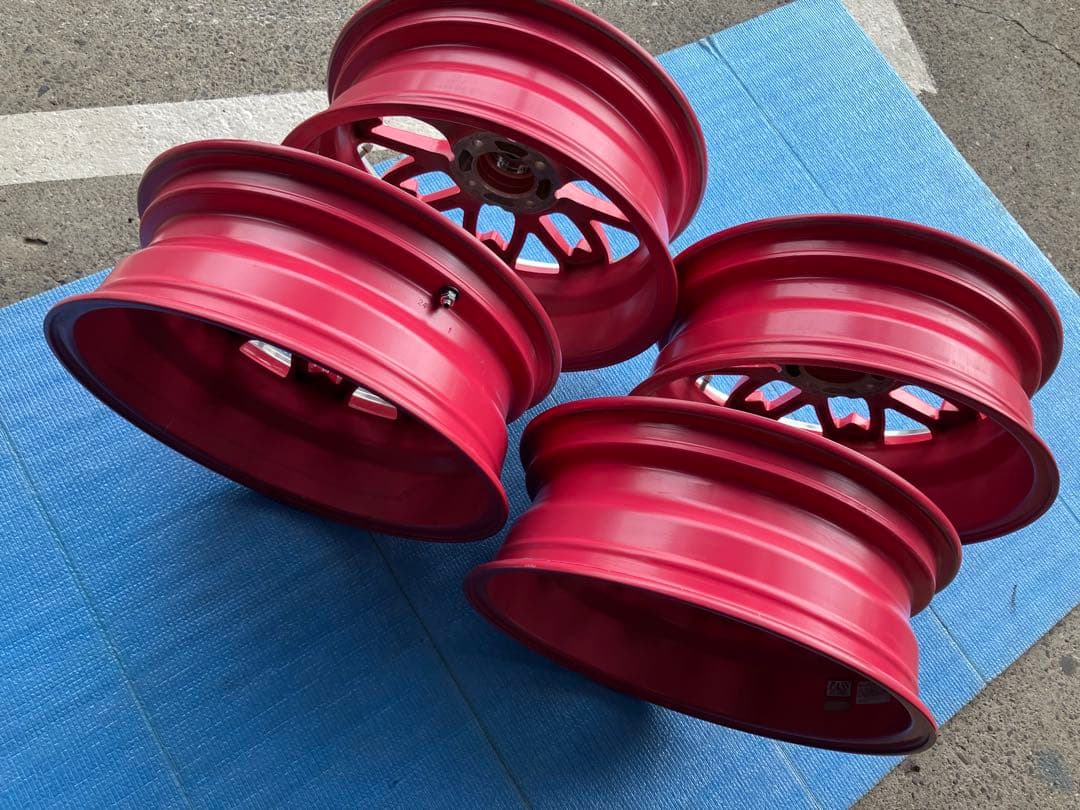 ※お値下げ中※軽自動車用中古アルミホイール４本セット R-PRIDE【和道・桜】