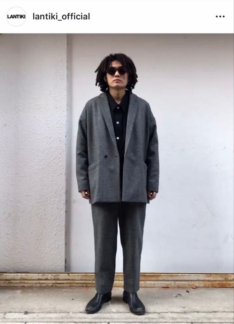 19aw lantiki別注 Dulcamara よそいきセットアップ ウール