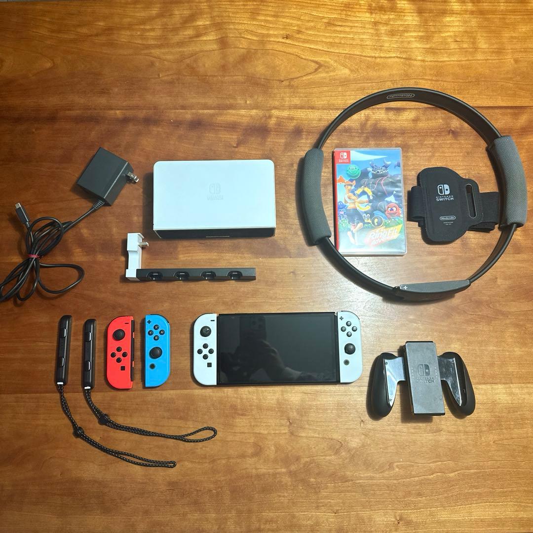 Switch 本体　リングフィット　リングコン　ジョイコン　セット