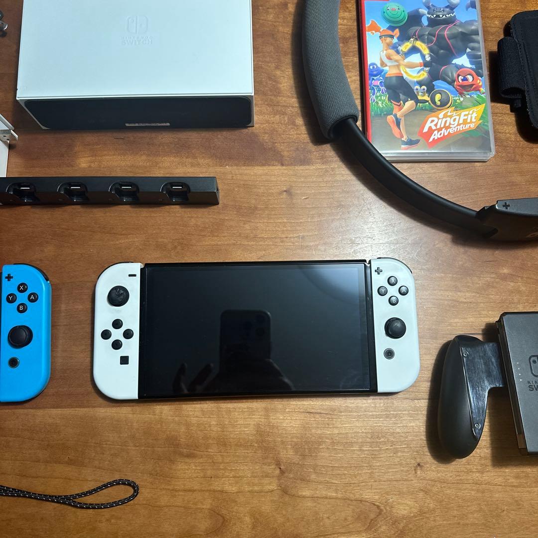 Switch 本体　リングフィット　リングコン　ジョイコン　セット