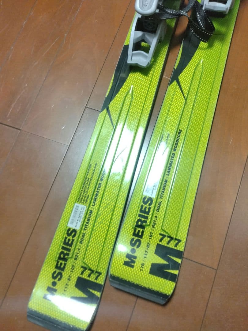 【ツアービンディング☆】176cm　elanバックカントリースキー板♪送料無料！