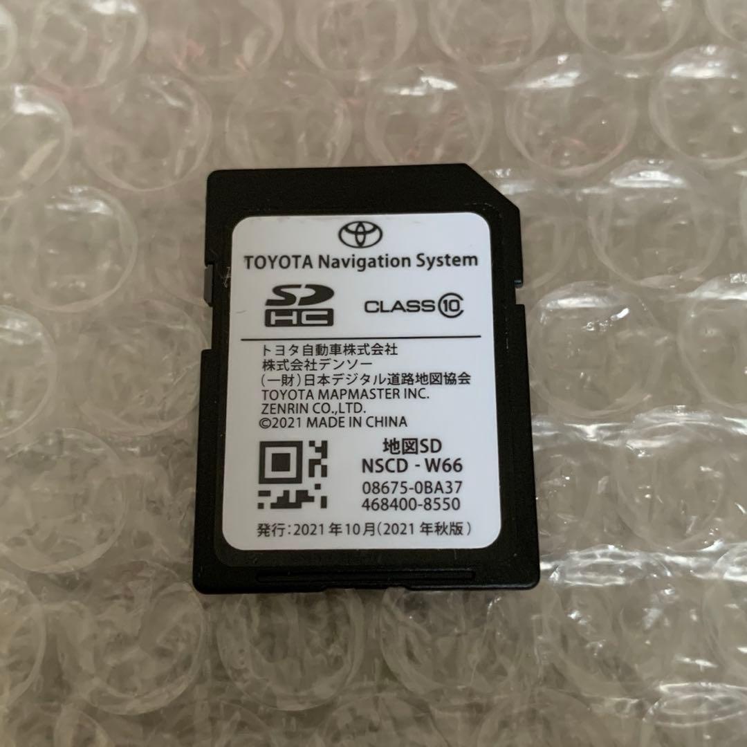 NSCD-W66 ナビSD カード 2021年度 秋版