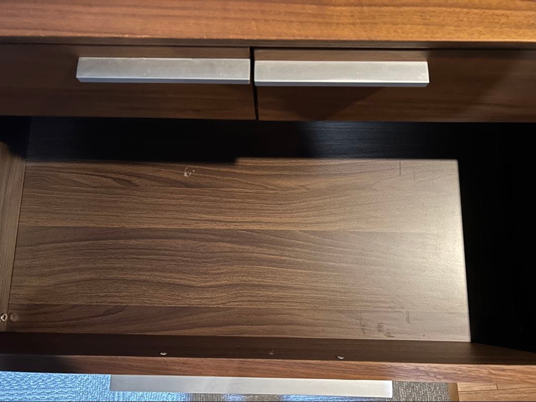 【あおい花】【送料込】モーダエンカーサ 4段チェスト ウォールナット