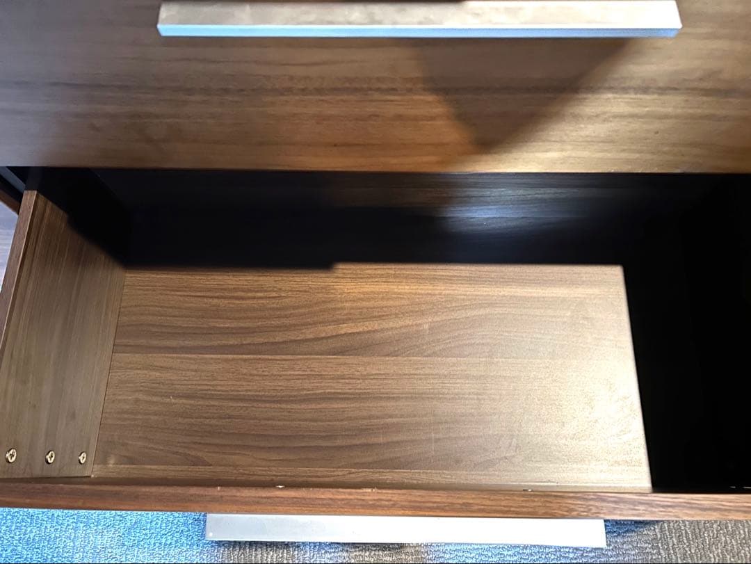 【あおい花】【送料込】モーダエンカーサ 4段チェスト ウォールナット