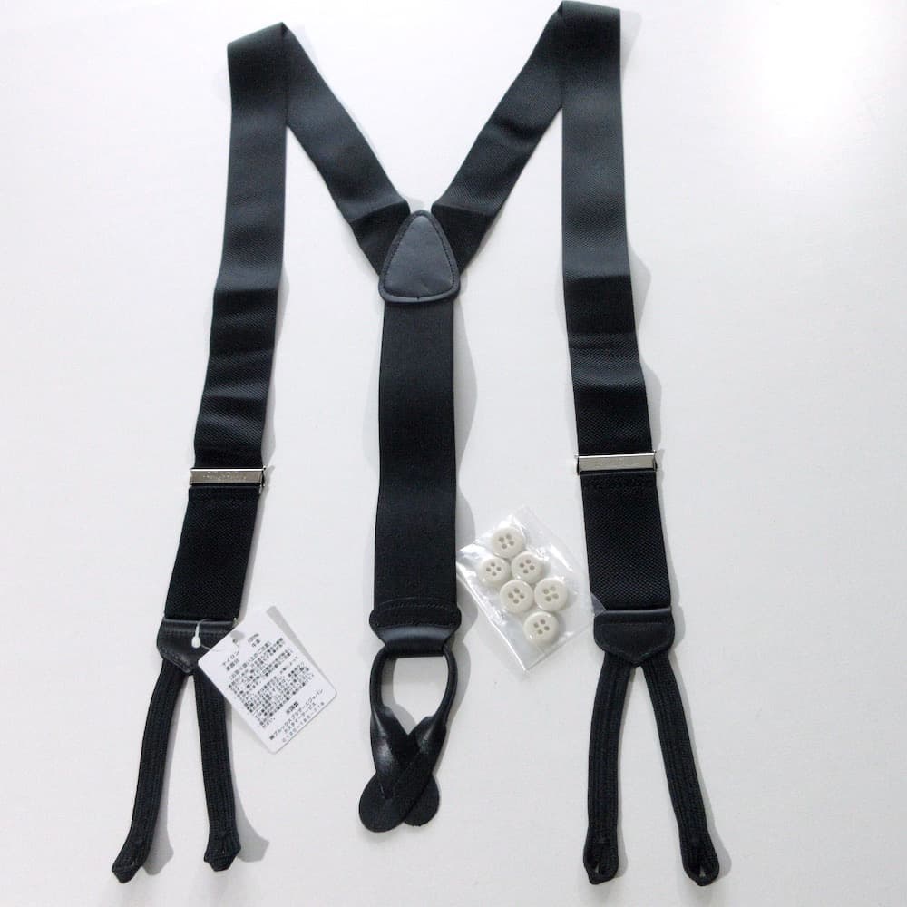 m*o様 ブルックスブラザーズ 新品 ボタン式サスペンダー 定価¥13200