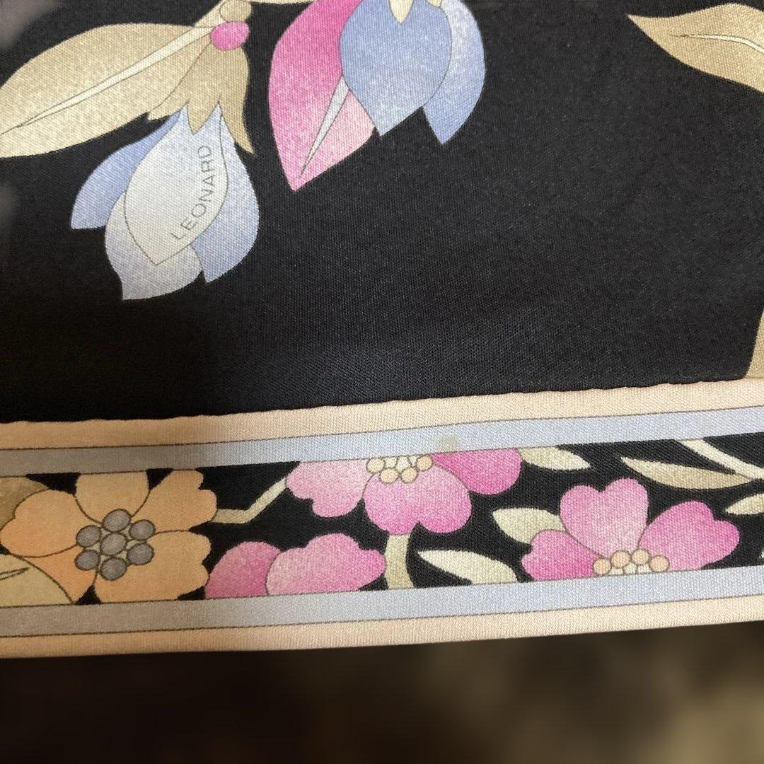 LEONARD 花柄 五分袖チュニックワンピース　サイズ1