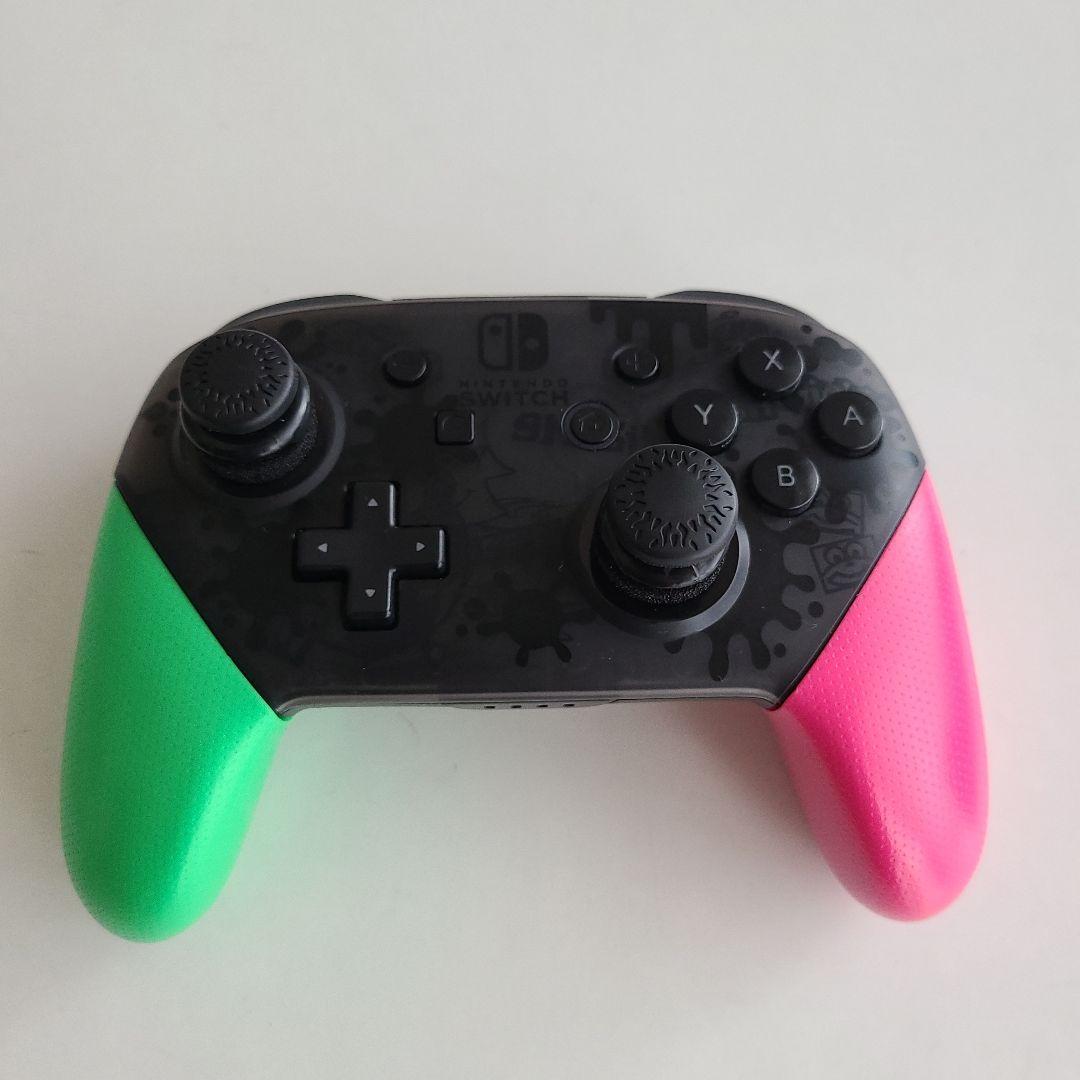 Nintendo Switch PROコントローラ　プロコン　スプラ　スイッチ