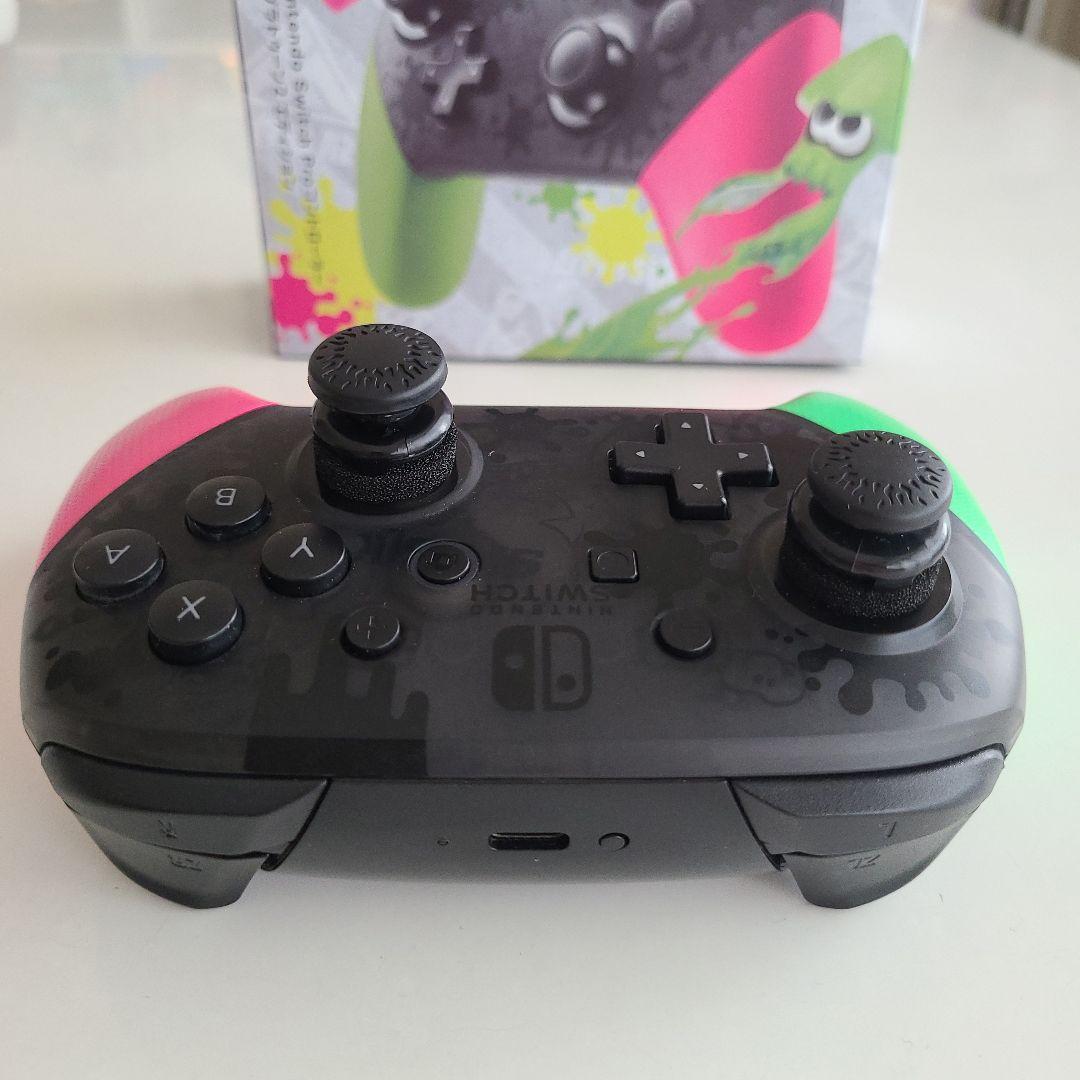 Nintendo Switch PROコントローラ　プロコン　スプラ　スイッチ