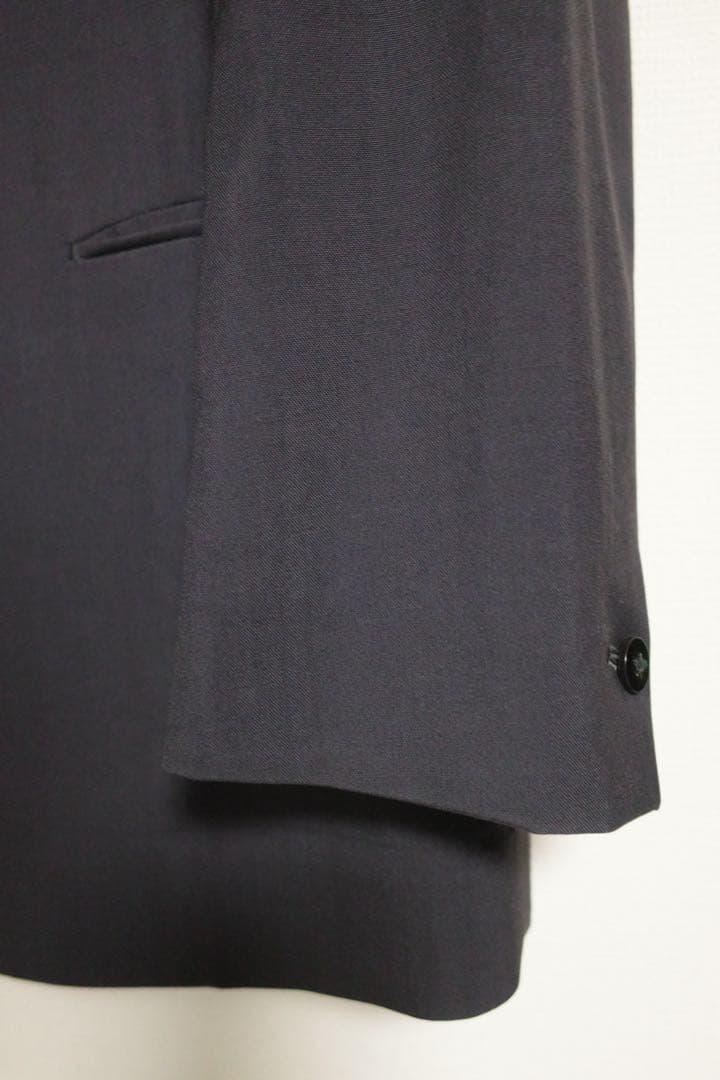 febOVERCOAT ジャケット黒24ssスーツM1