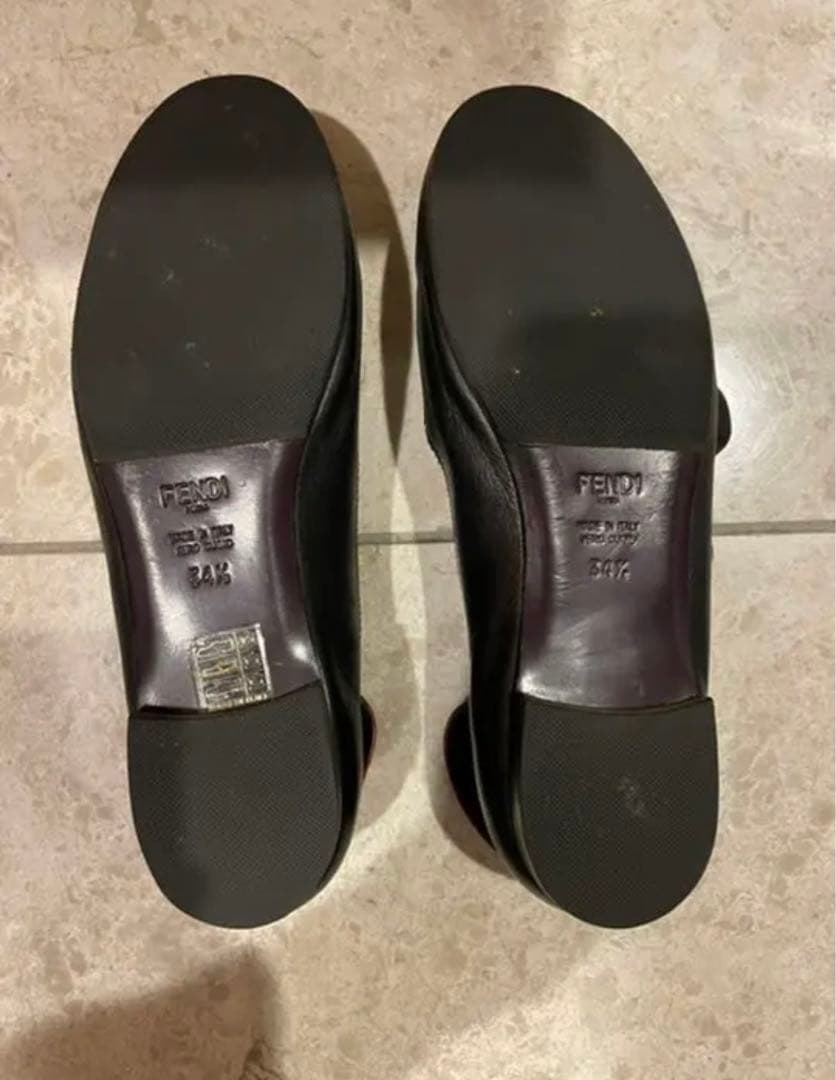 FENDI フラットシューズ　靴　パンプス　ローファー 23cm