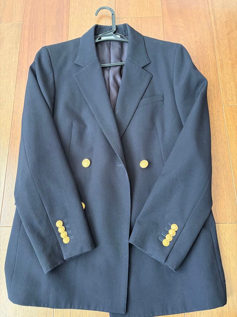 TOMORROWLAND ネイビー ダブルブレストジャケット