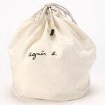 送料込【アニエスベー ボヤージュ】かごバッグQAX01-02