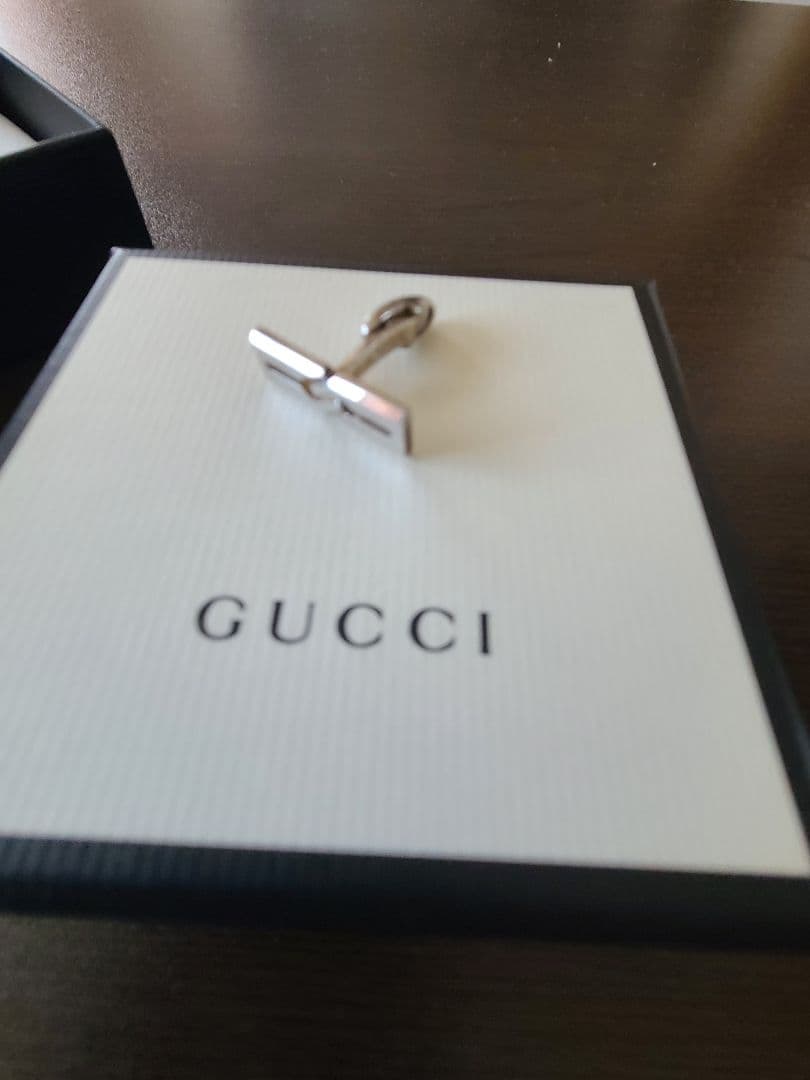 GUCCI シルバー925 ネクタイピン 専用ボックス付き