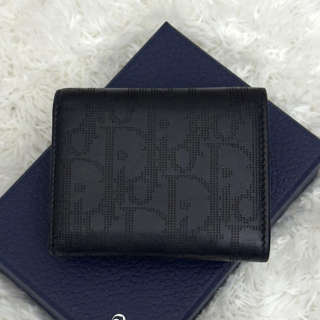 付属品付き✨DIOR ディオール オブリーク ギャラクシー 財布 ブラック